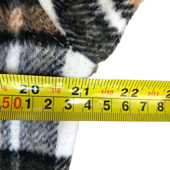 Blank‎ NYC Soft Cozy Flannel Shacket Jacket Preppy Clueless Plaid Longline - Picture 11 of 14